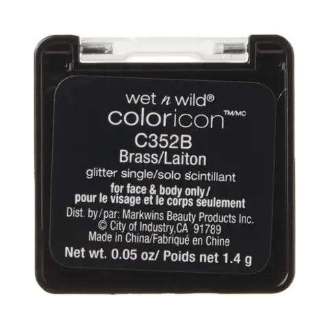 Wet n Wild Color Icon Glitter Single Brass thumbnail 2