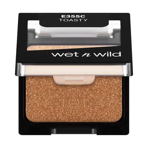 Wet N Wild Eyeshadow Glitter Single Toasty E355C thumbnail 2