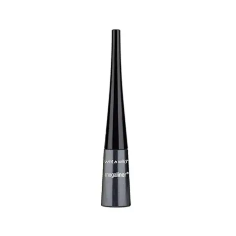 Wet n Wild Megaliner Liquid Eyeliner E8711 Black thumbnail 1