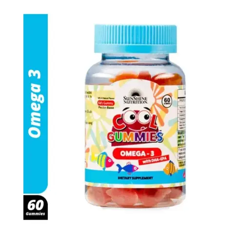 Sunshine Nutrition Omega 3 Gummies 60S thumbnail 1
