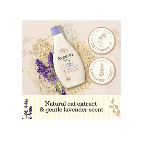 Aveeno Baby Calming Comfort Bath & Wash 250mL thumbnail 2