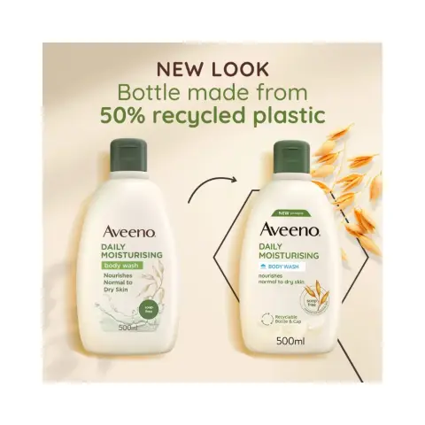 Aveeno Daily Moisturising Body Wash 500 mL thumbnail 2