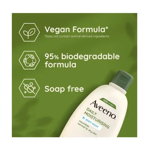 Aveeno Daily Moisturising Body Wash 500 mL thumbnail 3