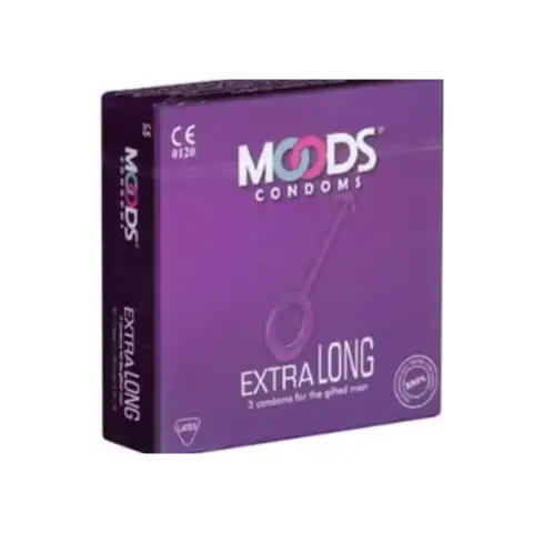 Moods Extra Long Condoms 3S thumbnail 1