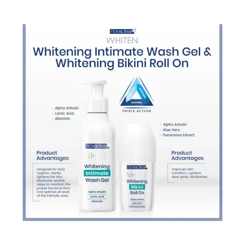 Novaclear Whitening Intimate Care Set 250 mL thumbnail 2