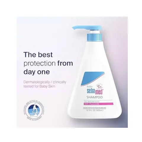 Sebamed Baby Shampoo with Pump 500mL thumbnail 2