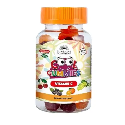 Sunshine Nutrition Vitamin C Cool Gummies For Kids 120 Gummies thumbnail 1
