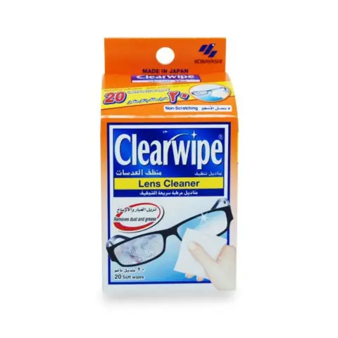 Clear Wipe Lens Cleaner 20s thumbnail 1
