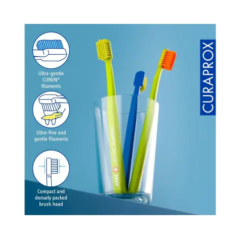 Curaprox 5460 Ultra Soft Toothpaste 3s thumbnail 2