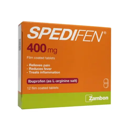 Spedifen 400mg 24 Tablets thumbnail 1