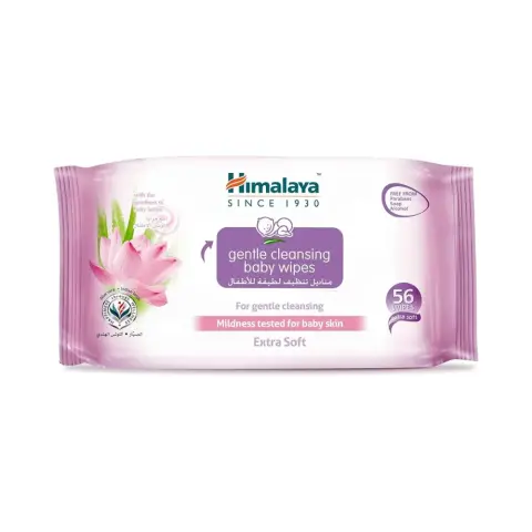 Himalaya Gentle Baby Wipes 56S thumbnail 1