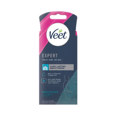 Veet Face Wax Strips Sensitive 20S thumbnail 1