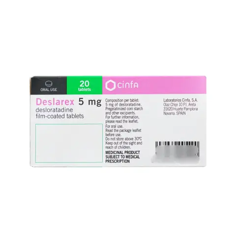 Deslarex 5mg Tablets 20s thumbnail 2