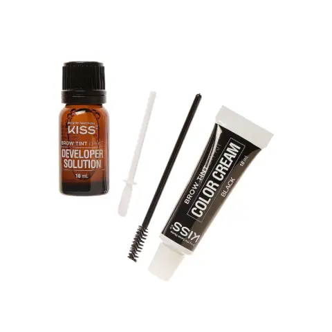 Kiss Eyebrow Tint Diy Kit Black Kebt02C thumbnail 2