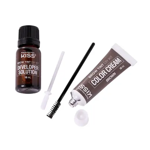 Kiss Eyebrow Tint Diy Kit Brown Kebt01C thumbnail 2