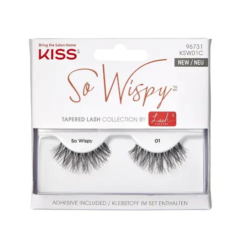 Kiss So Wispy Tapered Lash Collection Kswoic thumbnail 1