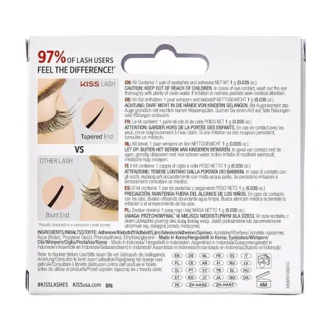 Kiss So Wispy Tapered Lash Collection Kswoic thumbnail 3