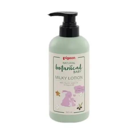 Pigeon Natural Botanical Baby Milky Lotion 500mL thumbnail 1