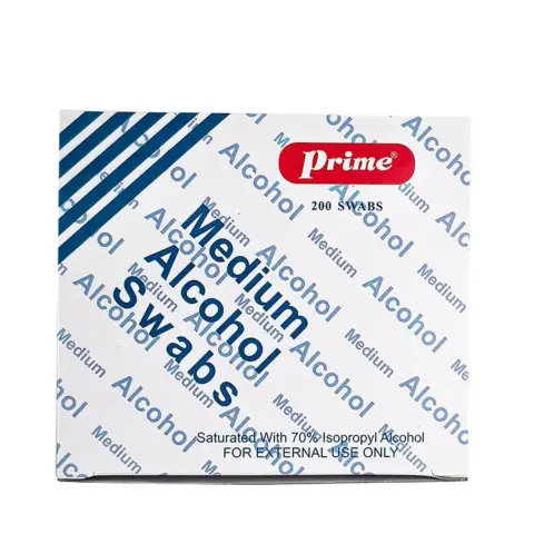 Prime Sterile Alcohol Antiseptic Swabs 200s thumbnail 1