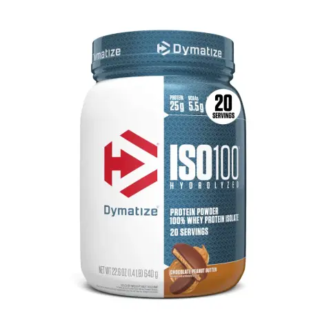 Dymatize Iso 100 Chocolate Peanut Butter Protein Powder  5Lb thumbnail 1