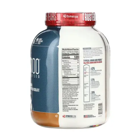 Dymatize Iso 100 Chocolate Peanut Butter Protein Powder  5Lb thumbnail 2