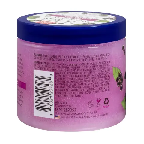 Dr Teals Shea Sugar Black Elderberry Scrub 538G thumbnail 3