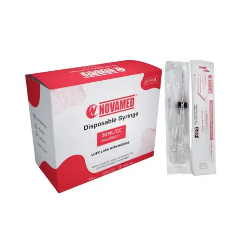 Novamed Disposable Syringe 20mL thumbnail 1