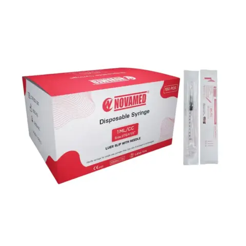 Novamed Disposable Syringe 1mL thumbnail 1