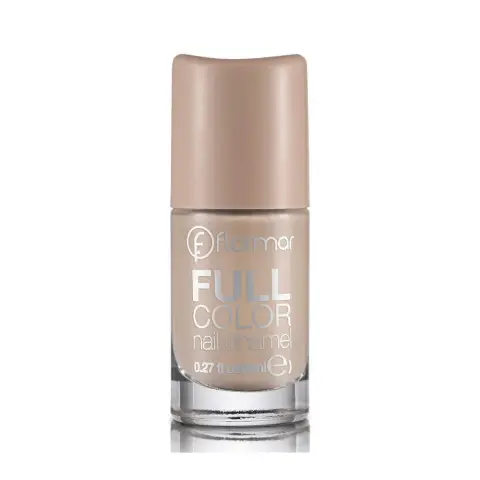 Flormar Full Color Nail Enamel - Fc06 Go Nude thumbnail 1