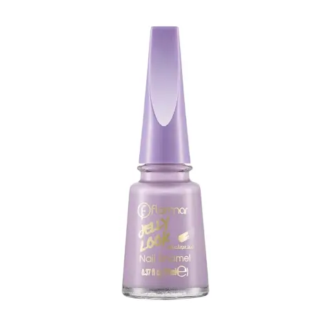 Flormar Jelly Look Nail Enamel JL19 Tender Lilac thumbnail 1