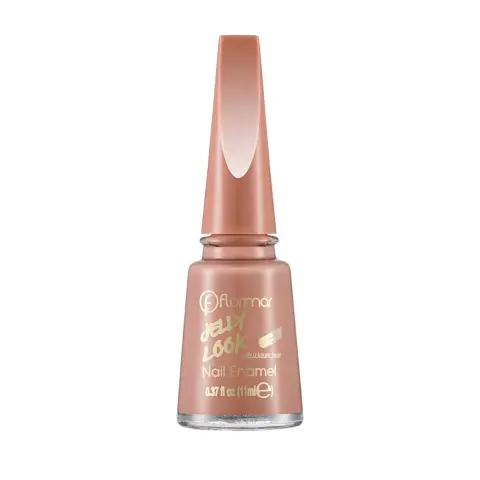 Flormar Jelly Look Nail Enamel - Jl31 Coffee With Milk thumbnail 1