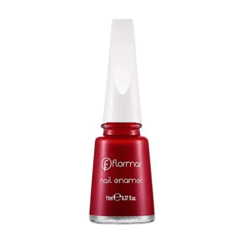 Flormar Nail Enamel - 128 Bordeaux Scream thumbnail 1