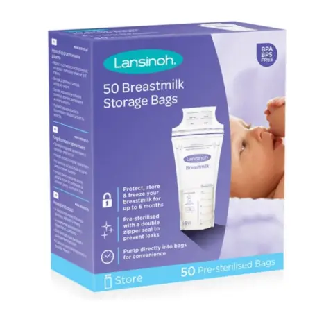 Lansinoh Breast Milk Storage Bag 50S thumbnail 1