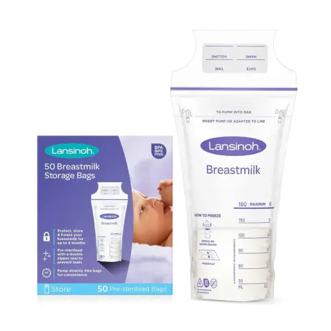 Lansinoh Breast Milk Storage Bag 50S thumbnail 2