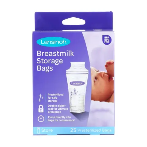 Lansinoh Breast Milk Storage Bag 25s thumbnail 1