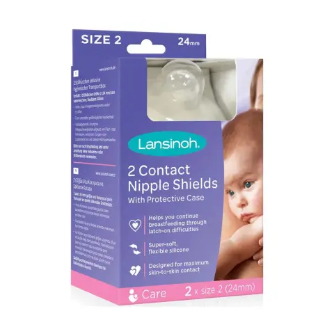 Lansinoh Contact Nipple Shield 24mm thumbnail 1