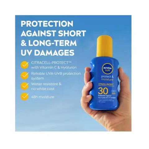 Nivea Protect & Moisture Spf30 Sunscreen Spray 200Ml thumbnail 3