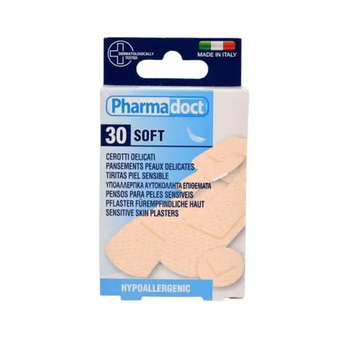 Pharmadoct Soft Sensitive Assorted Plasters 30s thumbnail 1