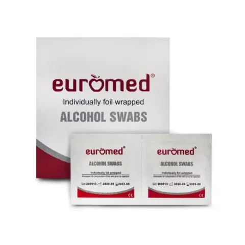 Euromed Alcohol Swabs 200S thumbnail 1