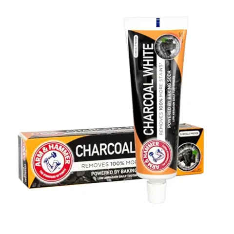 Arm & Hammer Charcoal White Toothpaste 75mL thumbnail 1