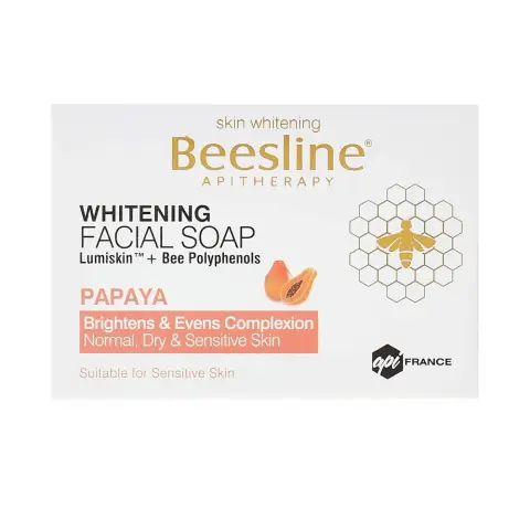 Beesline Whitening Facial Soap Papaya 85G thumbnail 1