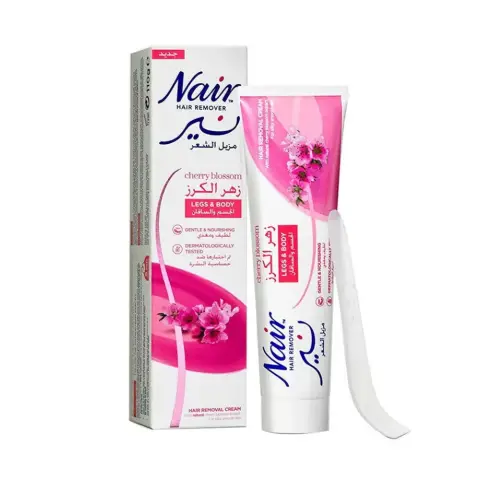 Nair Cherry Blossom Hair Removing Cream 110g thumbnail 1