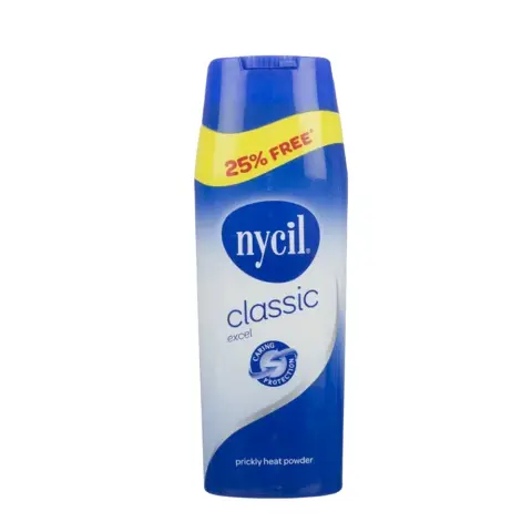 Nycil Classic Cooling Prickly Heat Powder 150g thumbnail 1