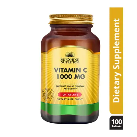 Sunshine Nutrition Vitamin C 1000mg Tablets 100s thumbnail 1