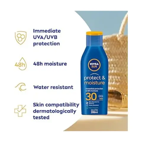 Nivea SPF 30 Protect & Moisture Body Lotion 200Ml thumbnail 2
