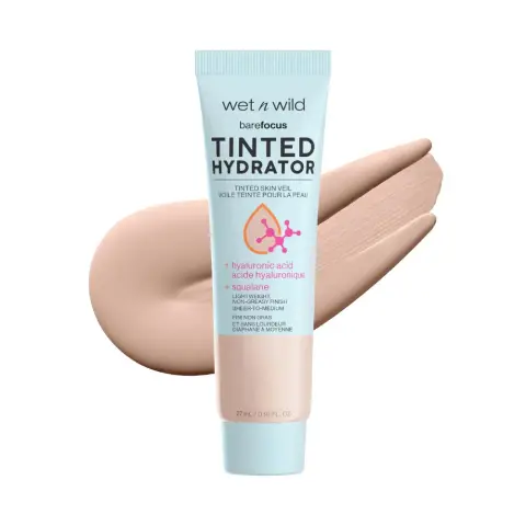 Wet n Wild, Bare FocUS Tinted Moisturiser For Radiant Skin, Modular Light To Medium Coverage, Semi Matte Finish 1114060E thumbnail 1