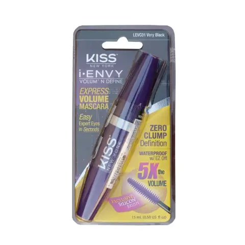 Kiss I Envy Volume Mascara Very Black EVC01 thumbnail 1