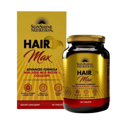 Sunshine Nutrition Hair Max Tablets 100s thumbnail 1