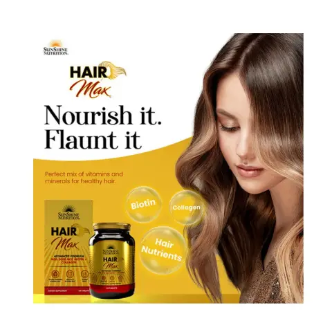 Sunshine Nutrition Hair Max Tablets 100s thumbnail 2