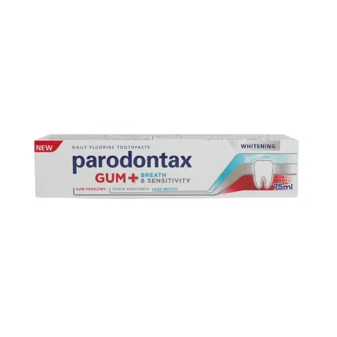 Parodontax Gum + Breath Whitening Toothpaste 75mL thumbnail 1